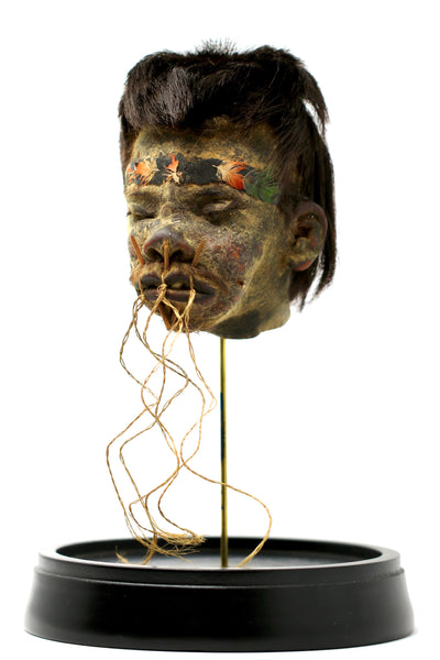 Authentic Shrunken Head "Tsantsa"